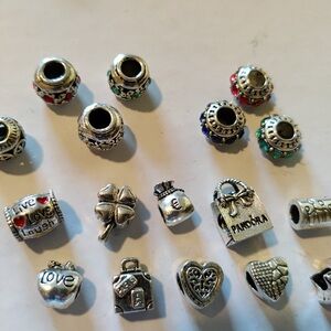 Sterling Silver Charms LOT of 7